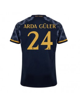 Real Madrid Arda Guler #24 Replika Borta Kläder 2023-24 Kortärmad